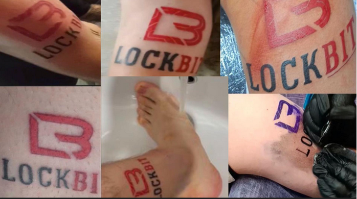 Lockbit tattoos